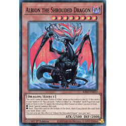 Yu-Gi-Oh TCG RA05-EN019 SR Albion the Shrouded Dragon Super Rare Rarity Collection 5