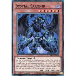 Yu-Gi-Oh TCG RA05-EN023 SR Bystial Saronir Super Rare Rarity Collection 5
