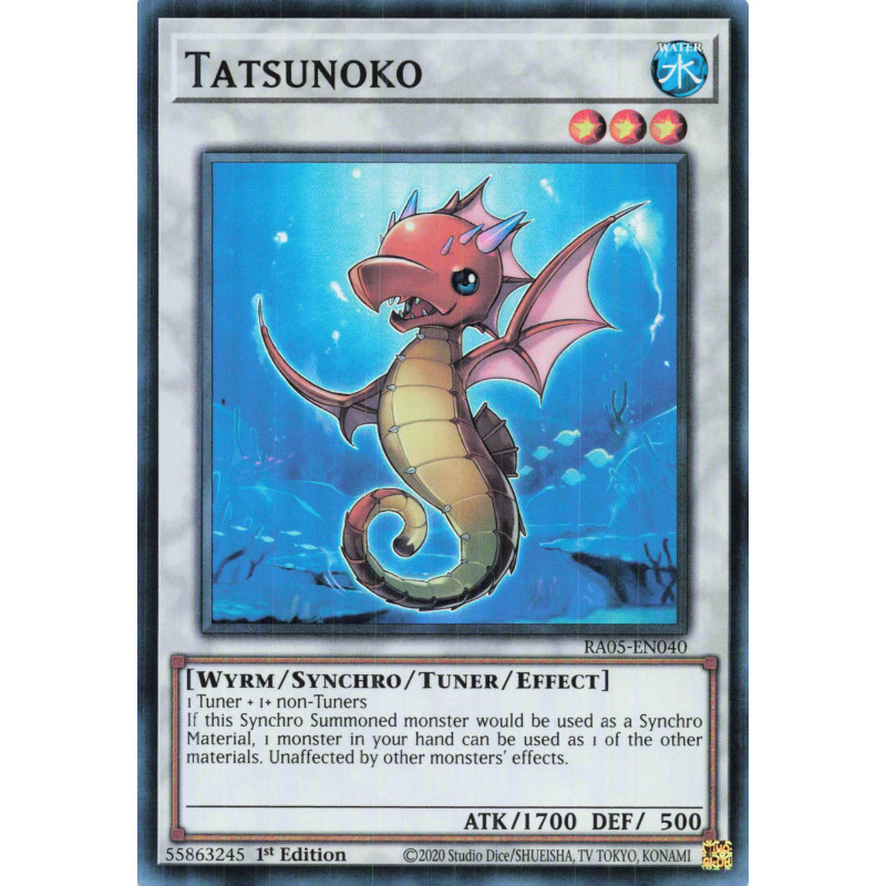 Yu-Gi-Oh TCG RA05-EN040 SR Tatsunoko Super Rare Rarity Collection 5