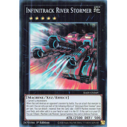 Yu-Gi-Oh TCG RA05-EN049 SR Infinitrack River Stormer Super Rare Rarity Collection 5