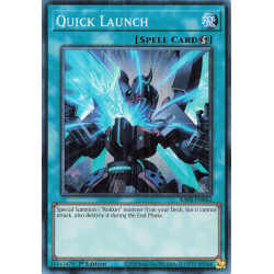 Yu-Gi-Oh TCG RA05-EN062 SR Quick Launch Super Rare Rarity Collection 5