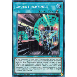 Yu-Gi-Oh TCG RA05-EN064 SR Urgent Schedule Super Rare Rarity Collection 5