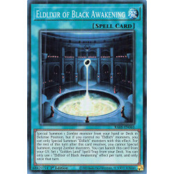 Yu-Gi-Oh TCG RA05-EN065 SR Eldlixir of Black Awakening Super Rare Rarity Collection 5