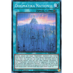 Yu-Gi-Oh TCG RA05-EN066 SR Dogmatika Nation Super Rare Rarity Collection 5