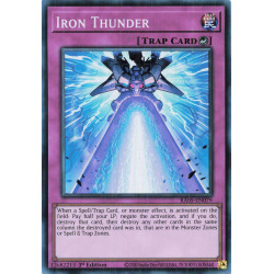 Yu-Gi-Oh TCG RA05-EN079 SR Iron Thunder Super Rare Rarity Collection 5