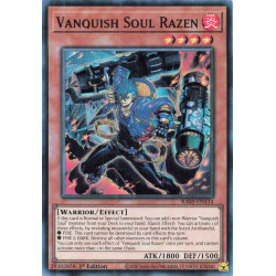 Yu-Gi-Oh TCG RA05-EN134 SR Vanquish Soul Razen Super Rare Rarity Collection 5