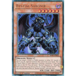 Yu-Gi-Oh TCG RA05-EN023 UL Bystial Saronir Ultimate Rare Rarity Collection 5