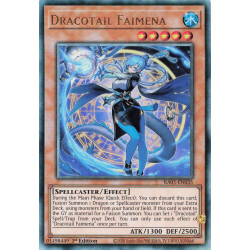 Yu-Gi-Oh TCG RA05-EN035 UL Dracotail Faimena Ultimate Rare Rarity Collection 5