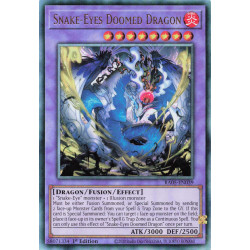 Yu-Gi-Oh TCG RA05-EN039 UL Snake-Eyes Doomed Dragon Ultimate Rare Rarity Collection 5