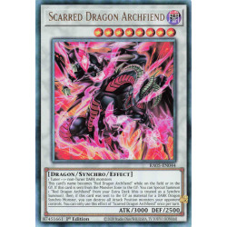 Yu-Gi-Oh TCG RA05-EN044 UL Scarred Dragon Archfiend Ultimate Rare Rarity Collection 5
