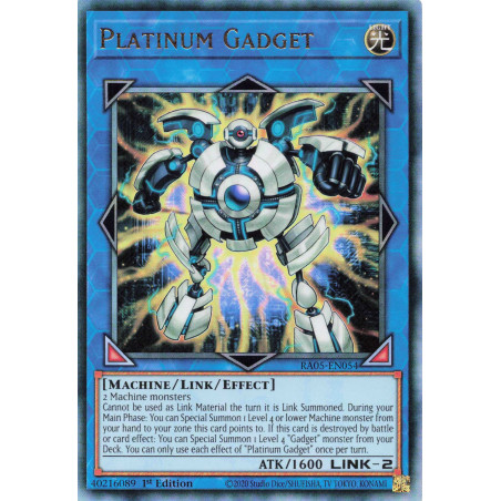 Yu-Gi-Oh TCG RA05-EN054 UL Platinum Gadget Ultimate Rare Rarity Collection 5
