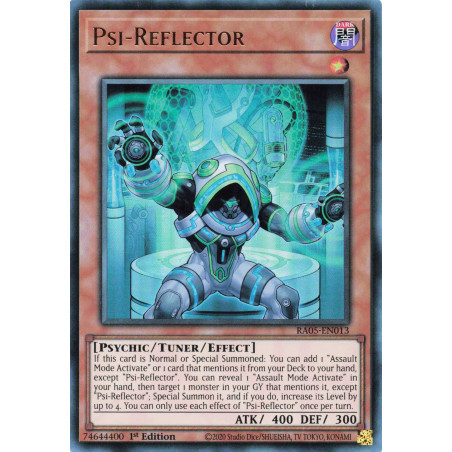 Yu-Gi-Oh TCG RA05-EN013 UR Psi-Reflector Ultra Rare Rarity Collection 5