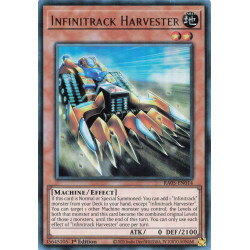 Yu-Gi-Oh TCG RA05-EN014 UR Infinitrack Harvester Ultra Rare Rarity Collection 5