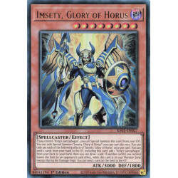 Yu-Gi-Oh TCG RA05-EN027 UR Imsety, Glory of Horus Ultra Rare Rarity Collection 5