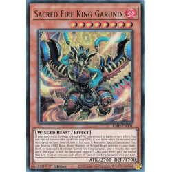Yu-Gi-Oh TCG RA05-EN031 UR Sacred Fire King Garunix Ultra Rare Rarity Collection 5