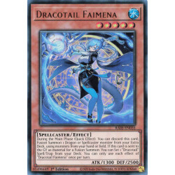 Yu-Gi-Oh TCG RA05-EN035 UR Dracotail Faimena Ultra Rare Rarity Collection 5