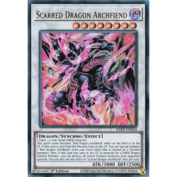 Yu-Gi-Oh TCG RA05-EN044 UR Scarred Dragon Archfiend Ultra Rare Rarity Collection 5