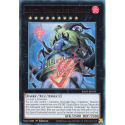 Yu-Gi-Oh TCG RA05-EN051 UR Laevatein, Generaider Boss of Shadows Ultra Rare Rarity Collection 5