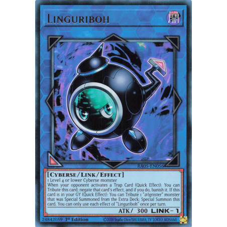 Yu-Gi-Oh TCG RA05-EN056 UR Linguriboh Ultra Rare Rarity Collection 5