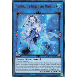Yu-Gi-Oh TCG RA05-EN057 UR Yuki-Onna, the Absolute Zero Mayakashi Ultra Rare Rarity Collection 5