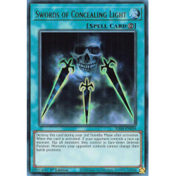 Yu-Gi-Oh TCG RA05-EN059 UR Swords of Concealing Light Ultra Rare Rarity Collection 5