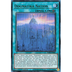 Yu-Gi-Oh TCG RA05-EN066 UR Dogmatika Nation Ultra Rare Rarity Collection 5