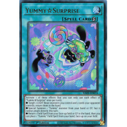 Yu-Gi-Oh TCG RA05-EN074 UR Yummy☆Surprise Ultra Rare Rarity Collection 5
