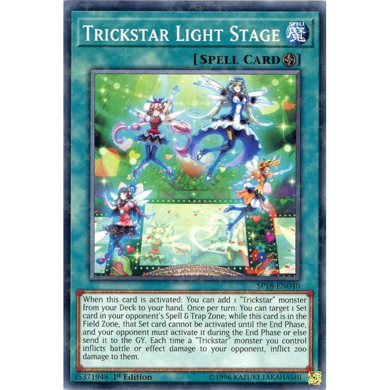 Purchase Trickstar Light Stage Star Pack Vrains Yu Gi Oh Cartajouer