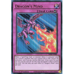 Yu-Gi-Oh TCG RA05-EN082 UR Dragon's Mind Ultra Rare Rarity Collection 5