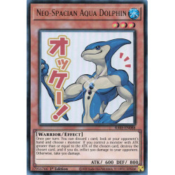 Yu-Gi-Oh TCG RA05-EN088 UR Neo-Spacian Aqua Dolphin (stamp artwork) Ultra Rare Rarity Collection 5