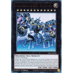 Yu-Gi-Oh TCG RA05-EN103 UR Divine Arsenal AA-ZEUS - Sky Thunder (stamp artwork) Ultra Rare Rarity Collection 5