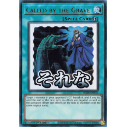 Yu-Gi-Oh TCG RA05-EN117 UR Called by the Grave (stamp artwork) Ultra Rare Rarity Collection 5