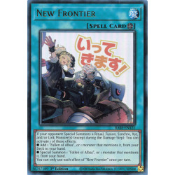 Yu-Gi-Oh TCG RA05-EN121 UR New Frontier (stamp artwork) Ultra Rare Rarity Collection 5