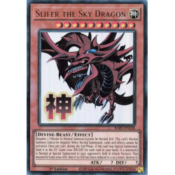 Yu-Gi-Oh TCG RA05-EN128 UR Slifer the Sky Dragon (stamp artwork) Ultra Rare Rarity Collection 5