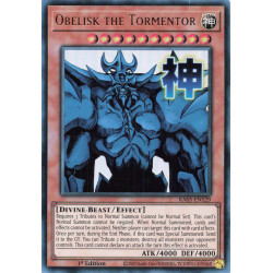 Yu-Gi-Oh TCG RA05-EN129 UR Obelisk the Tormentor (stamp artwork) Ultra Rare Rarity Collection 5