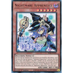 Yu-Gi-Oh TCG RA05-EN135 UR Nightmare Apprentice (stamp artwork) Ultra Rare Rarity Collection 5