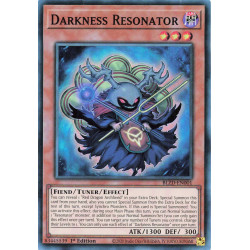 Yu-Gi-Oh TCG BLZD-EN001 SR Darkness Resonator Blazing Dominion