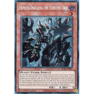 Yu-Gi-Oh TCG BLZD-EN027 SE Princess Dracaena, the Thirsting Tree Blazing Dominion