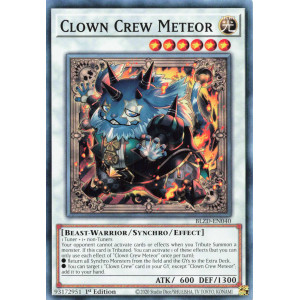 Yu-Gi-Oh TCG BLZD-EN040 C Clown Crew Meteor Blazing Dominion