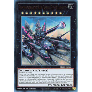 Yu-Gi-Oh TCG BLZD-EN044 UR Superdreadnought Rail Cannon Flying Launcher Blazing Dominion