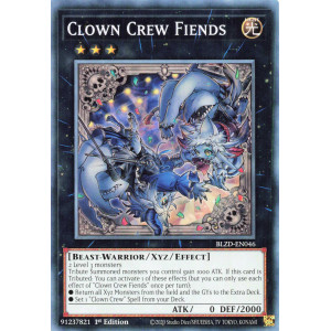 Yu-Gi-Oh TCG BLZD-EN046 C Clown Crew Fiends Blazing Dominion