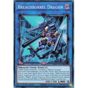 Yu-Gi-Oh TCG BLZD-EN049 SR Breachborrel Dragon Blazing Dominion