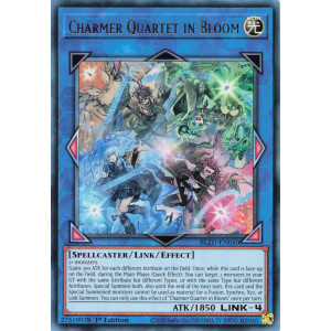 Yu-Gi-Oh TCG BLZD-EN050 UR Charmer Quartet in Bloom Blazing Dominion