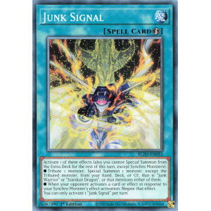 Yu-Gi-Oh TCG BLZD-EN053 C Junk Signal Blazing Dominion