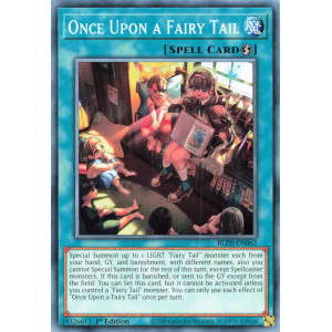 Yu-Gi-Oh TCG BLZD-EN062 C Once Upon a Fairy Tail Blazing Dominion