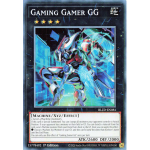 Yu-Gi-Oh TCG BLZD-EN081 C Gaming Gamer GG Blazing Dominion