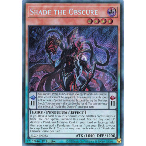 Yu-Gi-Oh TCG BLZD-EN083 SE Shade the Obscure Blazing Dominion