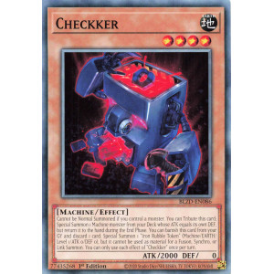 Yu-Gi-Oh TCG BLZD-EN086 C Checkker Blazing Dominion