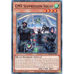 Yu-Gi-Oh TCG BLZD-EN091 C GMX Suppression Squad Blazing Dominion