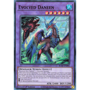 Yu-Gi-Oh TCG BLZD-EN092 SR Evolved Daneen Blazing Dominion